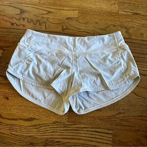 Women's Lululemon White Shorts
